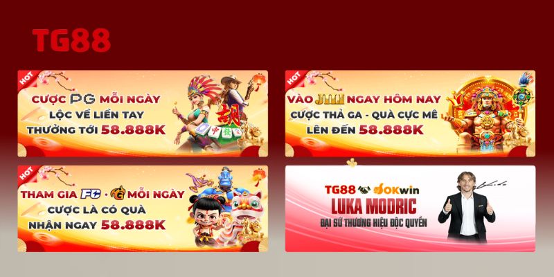 Khuyến mãi TG88 có những chương trình nào nổi bật